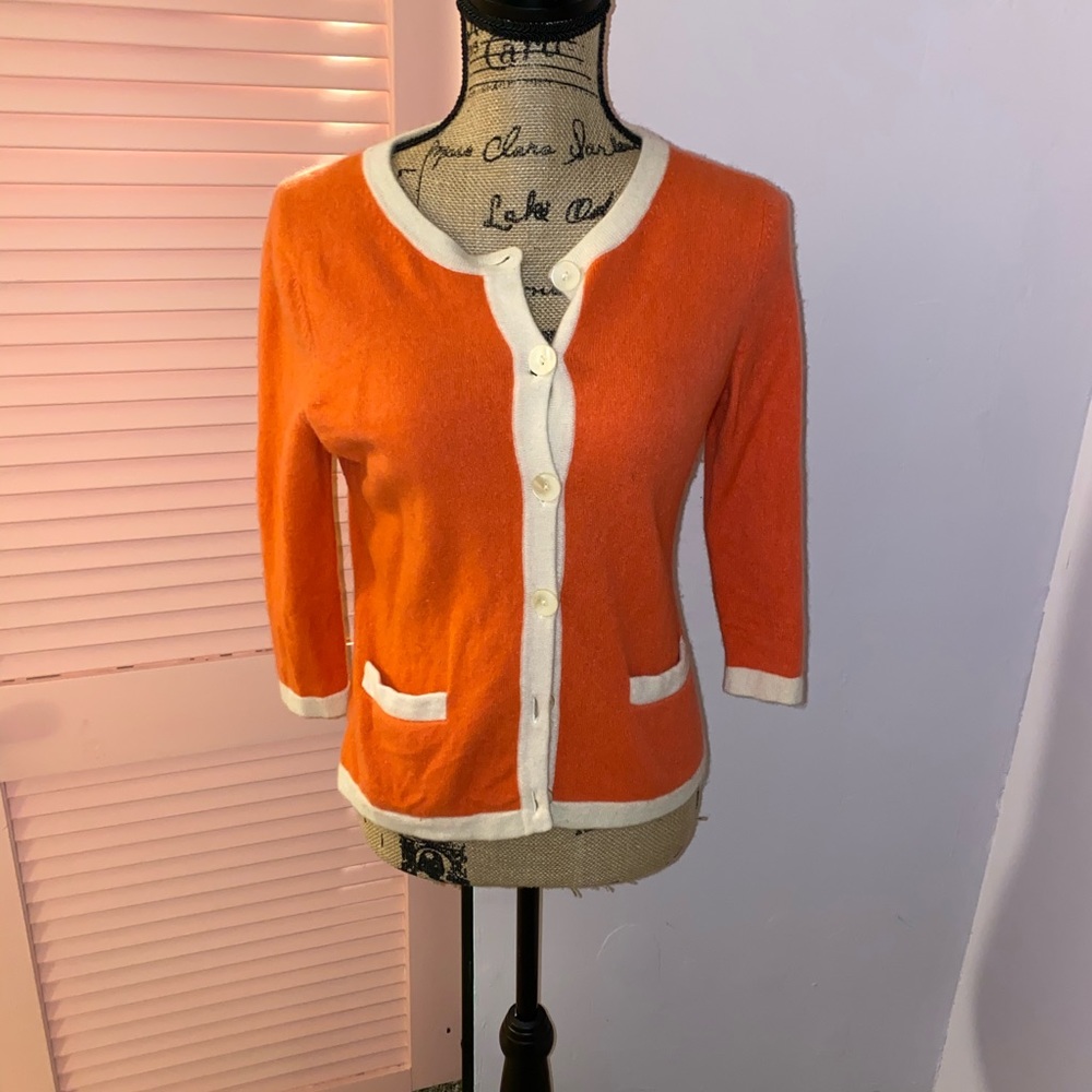 Talbots Pink Cashmere Sweater